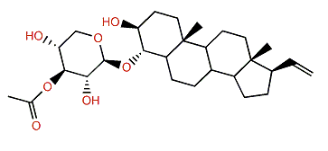3'-O-Acetylpregnedioside B